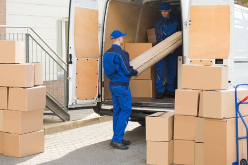 Customer raising a complaint about a moving service