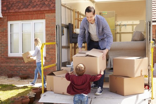 Professional packing service for a home move in Harrow