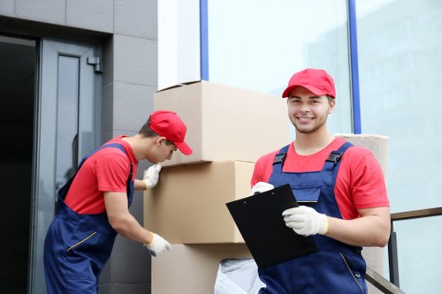 Local removals team helping with a house move in Harrow