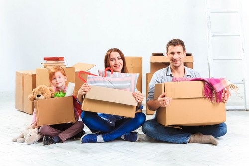 Checklist and planning materials for a move in Harrow