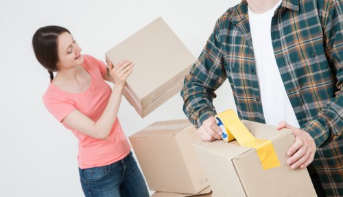 Removals van in Harrow for local home and flat moves