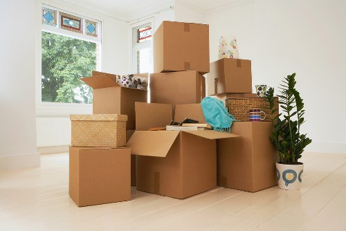 Office furniture dismantling and transport during a Harrow relocation