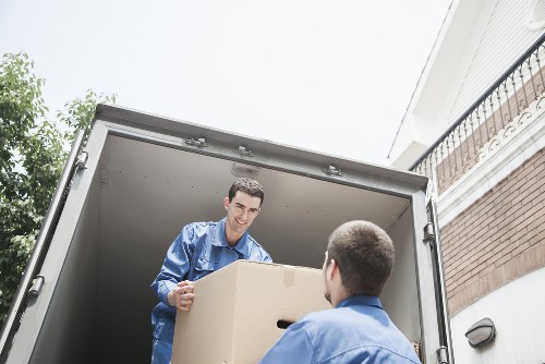 Residential removals preparation in a Harrow home