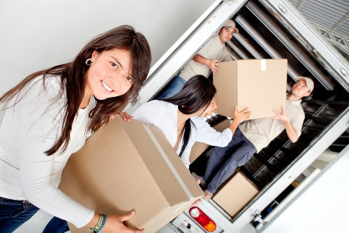 Careful handling of belongings during a Harrow move