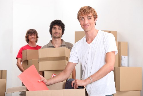 Professional man and van team for flat and office moves in Harrow