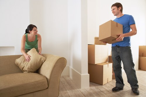 Heavy furniture removal from a Harrow property